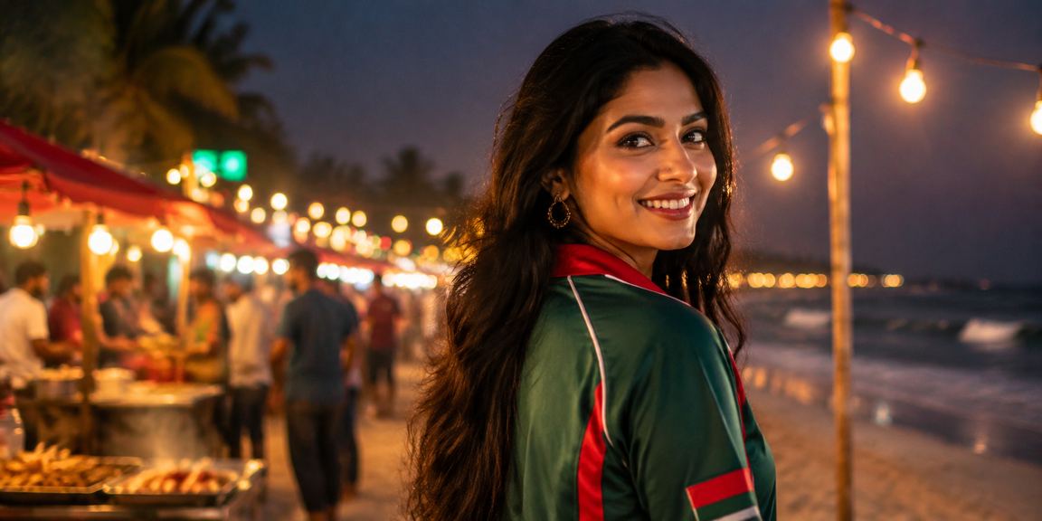 রংপুরে সমুদ্র সৈকতে cricket বেটিংয়ে blackjack ভাউচার ব্যবহার করছেন একজন খেলোয়াড়